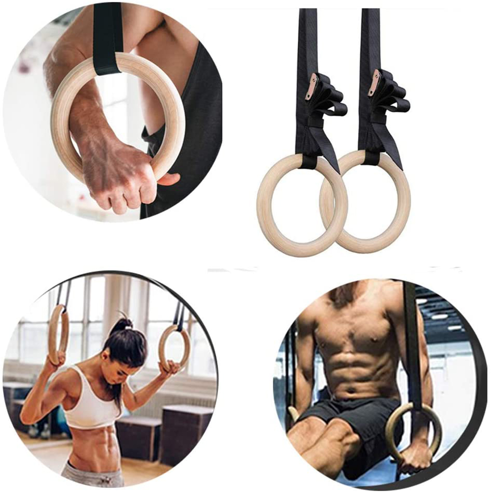 28/32MM 피트니스 나무 체조 반지 피트니스 홈 체 - Gymnastic Ring Wood 리뷰 및 가격